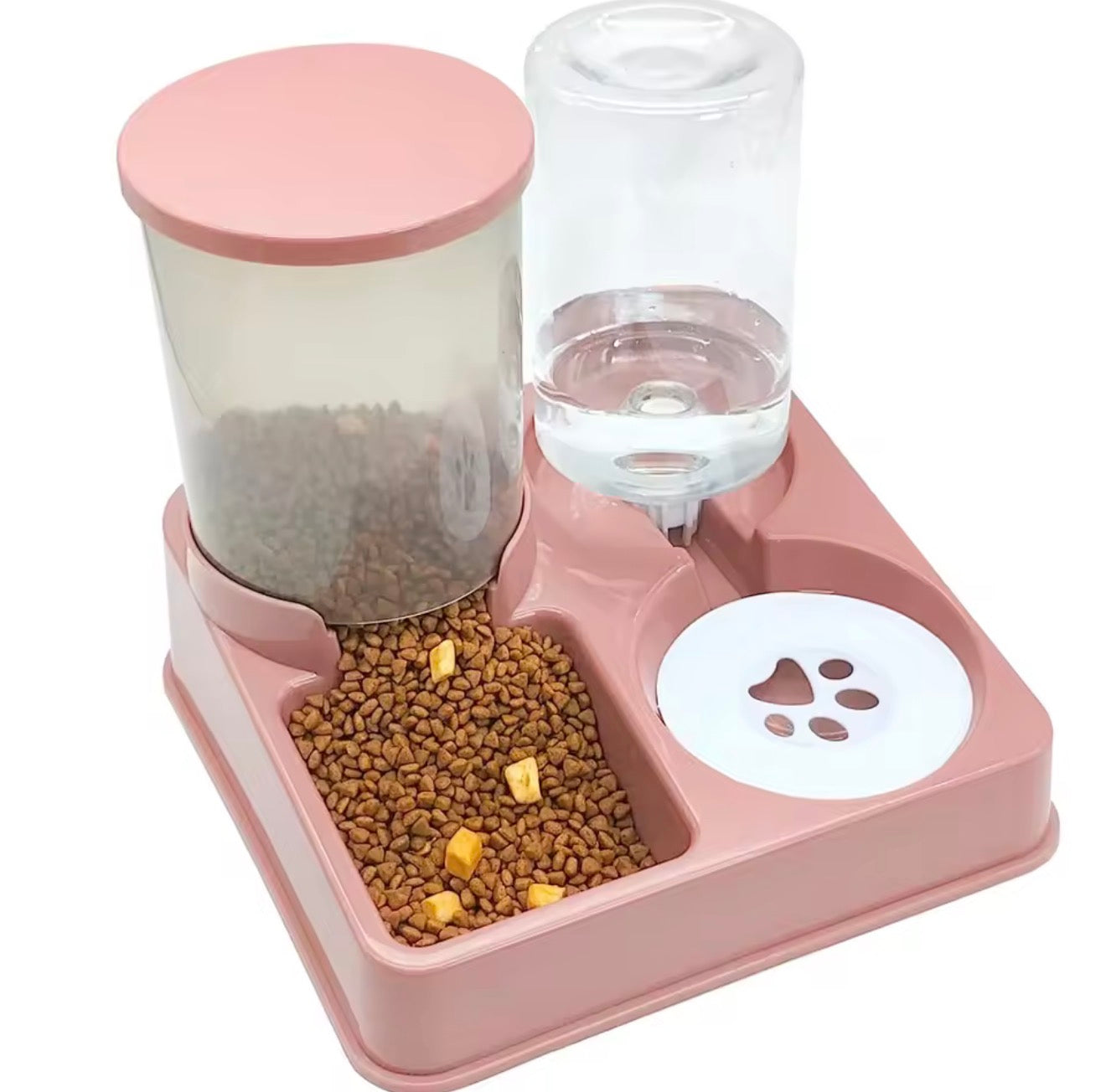 Distributeur eau/aliments pour chat